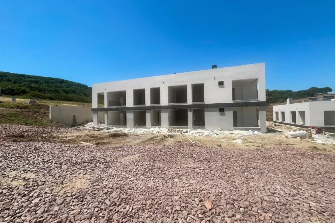 Yalova’daki NOVO Park 2 projesinin inşaat sürecinden bir görünüm.