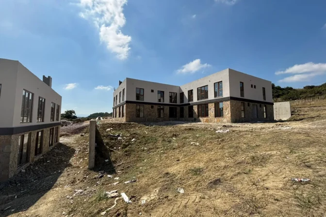 Yalova’daki NOVO Park 2 projesinin inşaat sürecinden bir görünüm.